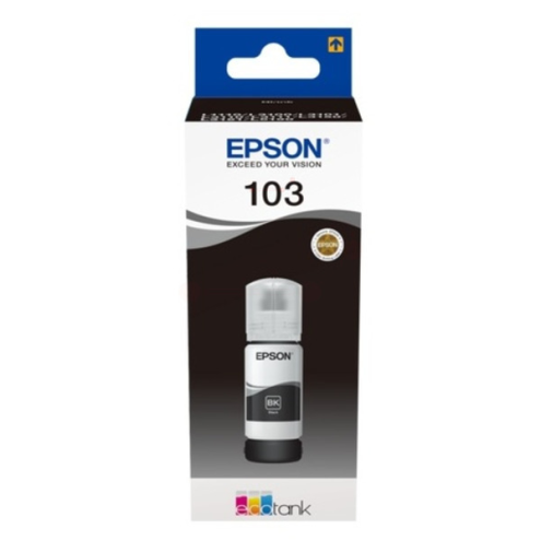 ORIGINAL EPSON 103 Tintenflasche schwarz 4.500 Seiten, 70,00 ml (C 13 T 00S14A)
