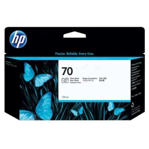 ORIGINAL HP 70 Tintenpatrone schwarz Foto 130,00 ml (C 9449 A)
