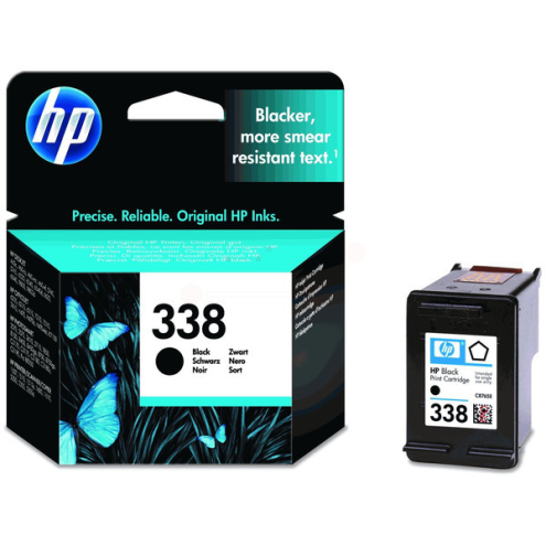 ORIGINAL HP 338 Druckkopfpatrone schwarz 480 Seiten, 11,00 ml (C 8765 EE)