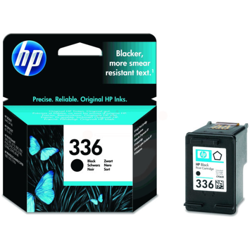 ORIGINAL HP 336 Druckkopfpatrone schwarz 220 Seiten, 5,00 ml (C 9362 EE)