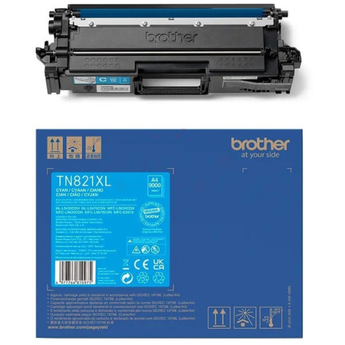 ORIGINAL BROTHER TN821XLC Toner-Kit cyan 9.000 Seiten