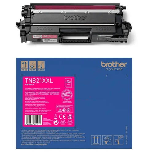 ORIGINAL BROTHER TN821XXLM Toner-Kit magenta High-Capacity 12.000 Seiten