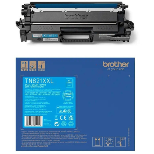 ORIGINAL BROTHER TN821XXLC Toner-Kit cyan High-Capacity 12.000 Seiten