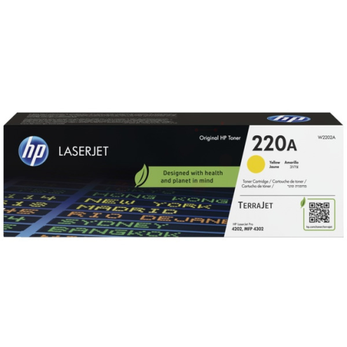 ORIGINAL HP 220A Tonerkartusche gelb 1.800 Seiten (W 2202 A)
