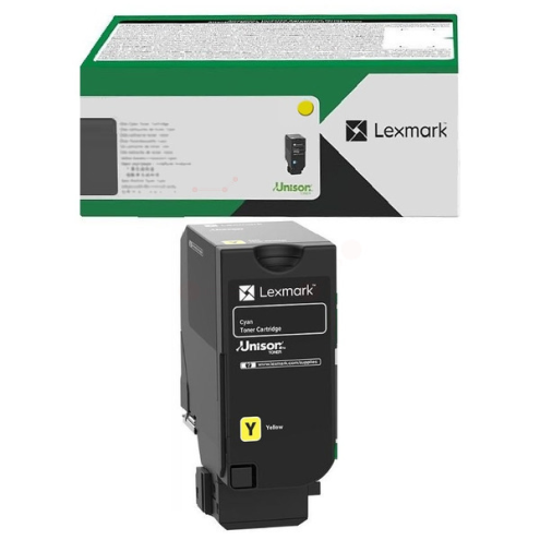 ORIGINAL LEXMARK 71C0H40 Toner-Kit gelb 10.500 Seiten