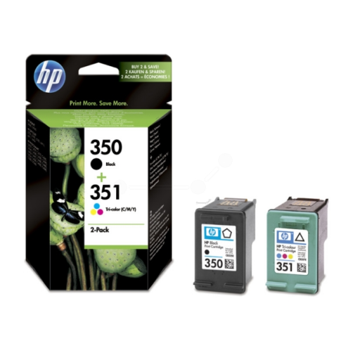 ORIGINAL HP 350351 Druckkopfpatrone Multipack schwarz + color 200 pg + 170 pg (SD 412 EE)