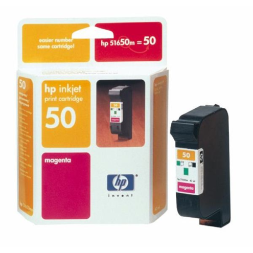 ORIGINAL HP 50 Druckkopfpatrone magenta 42,00 ml (51650 ME)