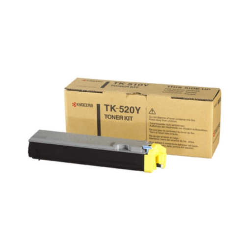 ORIGINAL KYOCERA TK520Y Toner-Kit gelb 4.000 Seiten/5% (1T02HJAEU0)