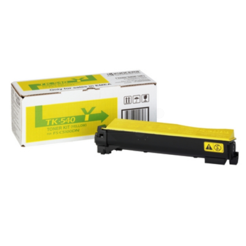 ORIGINAL KYOCERA TK540Y Toner gelb 4.000 Seiten/5% (1T02HLAEU0)