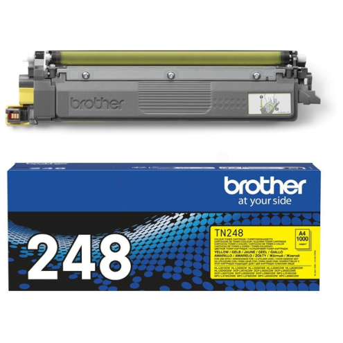ORIGINAL BROTHER TN248Y Toner-Kit gelb 1.000 Seiten