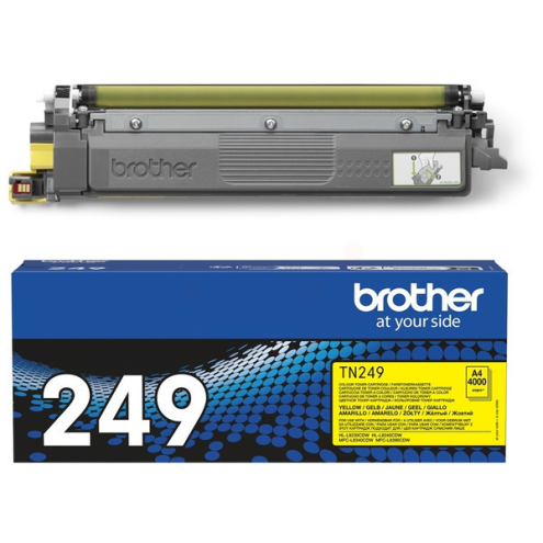 ORIGINAL BROTHER TN249Y Toner-Kit gelb extra High-Capacity 4.000 Seiten