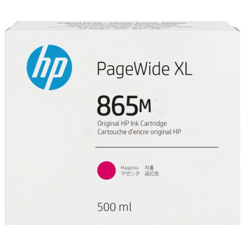 ORIGINAL HP 865M Tintenpatrone magenta 500,00 ml (3ED87A)