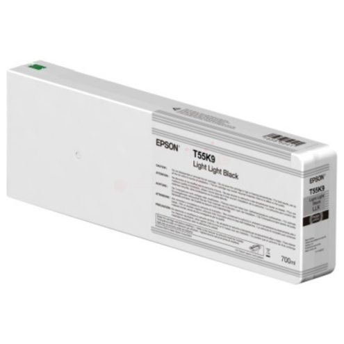 ORIGINAL EPSON T55K900 Tintenpatrone schwarz hell hell 700,00 ml (C 13 T 55K900)