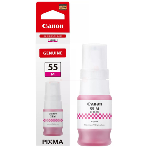 ORIGINAL CANON GI55M Tintenflasche magenta 3.000 Seiten, 40,00 ml (6290 C 001)