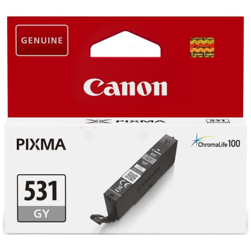 ORIGINAL CANON CLI531GY Tintenpatrone grau 324 Seiten, 8,20 ml (6122 C 001)