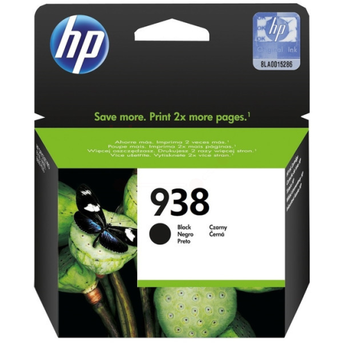 ORIGINAL HP 938 Druckkopfpatrone schwarz 1.450 Seiten (4S6X8PE)