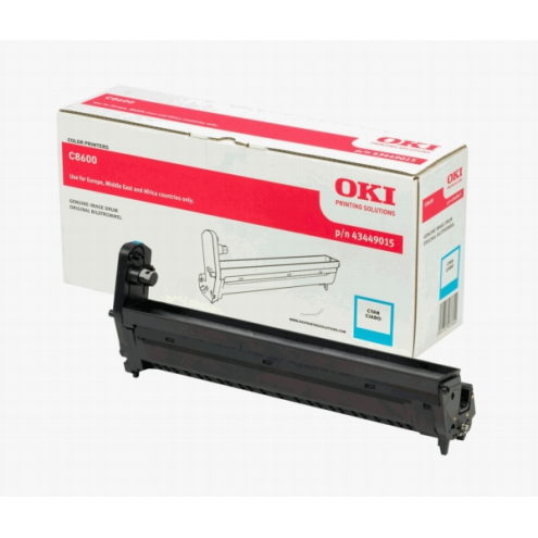 ORIGINAL OKI 43449015 Drum Kit cyan 20.000 Seiten/5%