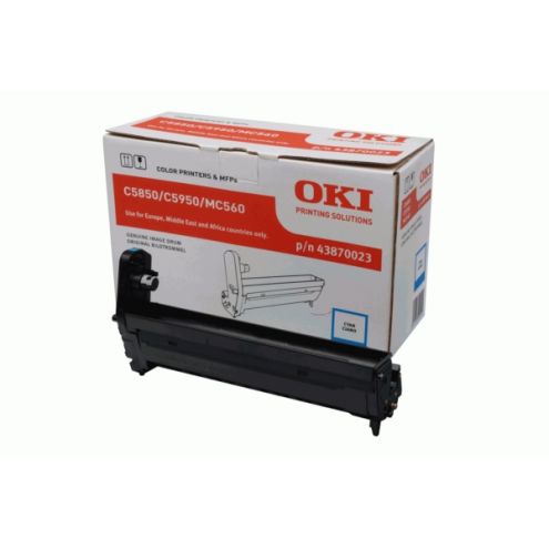 ORIGINAL OKI 43870023 Drum Kit cyan 20.000 Seiten