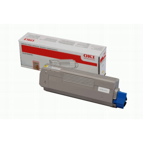 ORIGINAL OKI 44315305 Toner-Kit gelb 6.000 Seiten