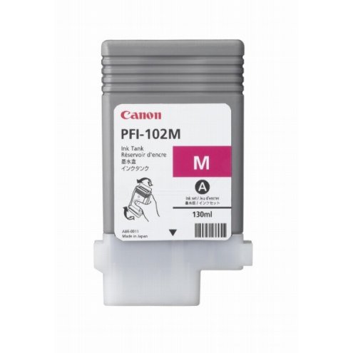 ORIGINAL CANON PFI102M Tintenpatrone magenta 130,00 ml (0897 B 001)