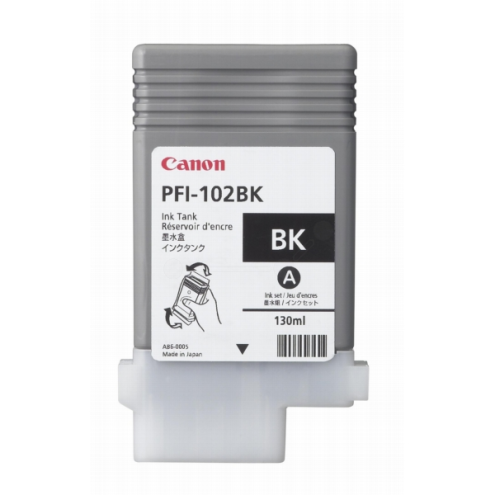 ORIGINAL CANON PFI102BK Tintenpatrone schwarz 130,00 ml (0895 B 001)
