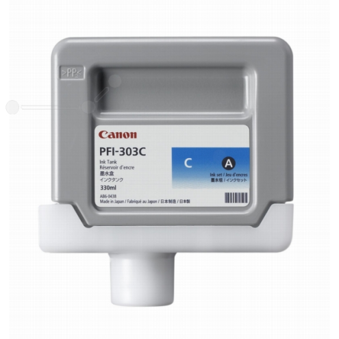 ORIGINAL CANON PFI303C Tintenpatrone cyan 330,00 ml (2959 B 001)