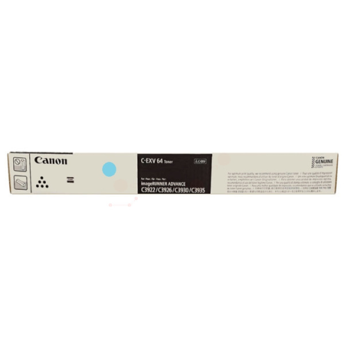 ORIGINAL CANON CEXV64 Toner cyan 25.500 Seiten (5754 C 002)