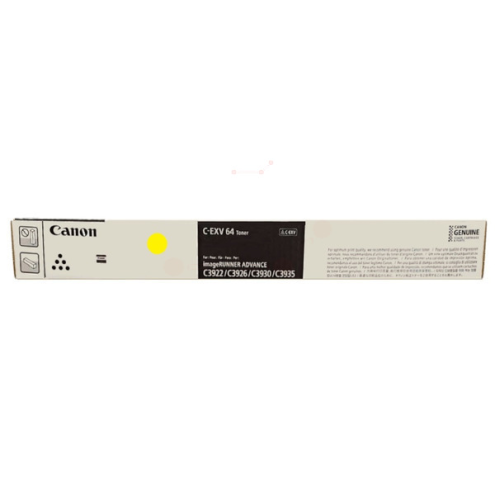ORIGINAL CANON CEXV64 Toner gelb 25.500 Seiten (5756 C 002)