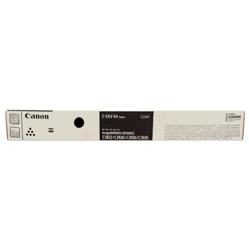ORIGINAL CANON CEXV64 Toner schwarz 38.000 Seiten (5753 C 002)