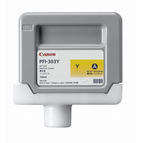 ORIGINAL CANON PFI303Y Tintenpatrone gelb 330,00 ml (2961 B 001)