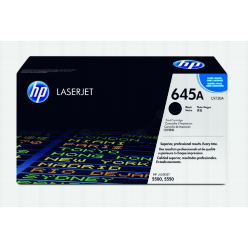 ORIGINAL HP 645A Tonerkartusche schwarz 13.000 Seiten/5% (C 9730 A)