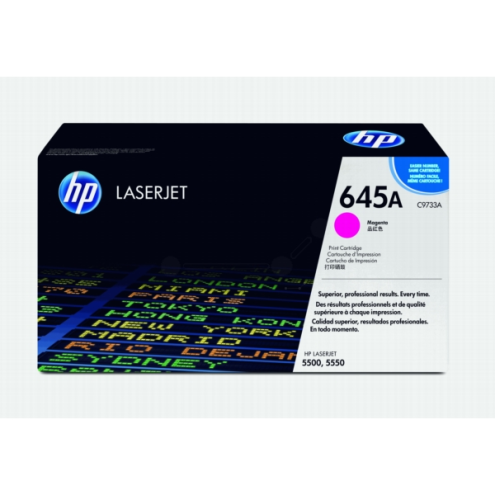 ORIGINAL HP 645A Tonerkartusche magenta 12.000 Seiten/5% (C 9733 A)