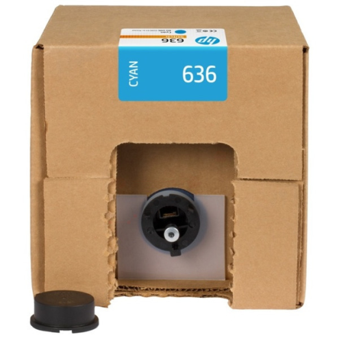 ORIGINAL HP 636 Tintenpatrone cyan 1.000,00 ml (2LL58A)