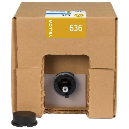 ORIGINAL HP 636 Tintenpatrone gelb 1.000,00 ml (2LL60A)