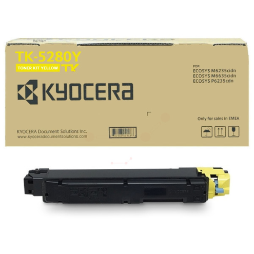 ORIGINAL KYOCERA TK5280Y Toner-Kit gelb 11.000 Seiten (1T02TWANL0)