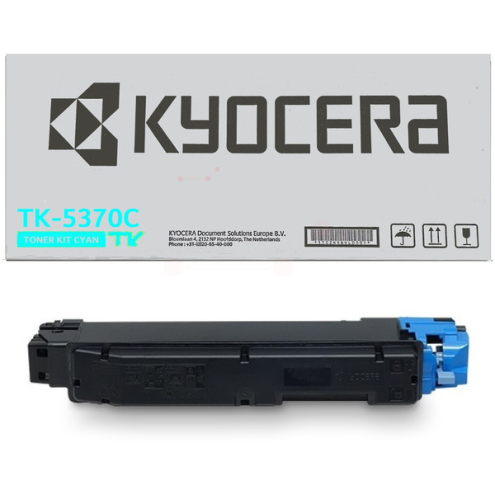 ORIGINAL KYOCERA TK5370C Toner-Kit cyan 5.000 Seiten (1T02YJCNL0)