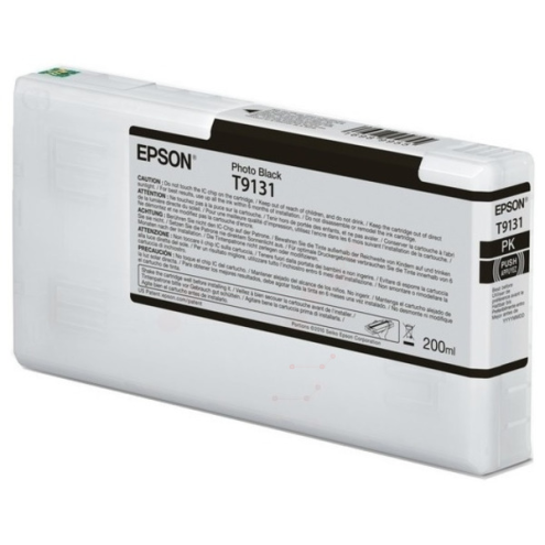 ORIGINAL EPSON T9131 Tintenpatrone schwarz foto 200,00 ml (C 13 T 913100)