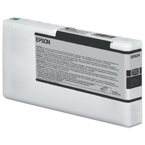ORIGINAL EPSON C13T55W100 Tintenpatrone schwarz foto 200,00 ml