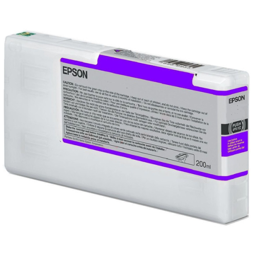 ORIGINAL EPSON C13T55WD00 Tintenpatrone violett 200,00 ml
