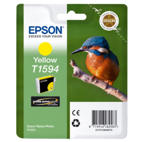ORIGINAL EPSON T1594 Tintenpatrone gelb 17,00 ml (C 13 T 15944010)