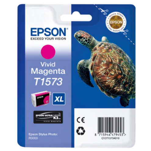 ORIGINAL EPSON T1573 Tintenpatrone magenta 2.300 Seiten, 25,90 ml (C 13 T 15734010)