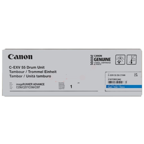 ORIGINAL CANON CEXV55 Drum Kit cyan 45.000 Seiten (2187 C 002)