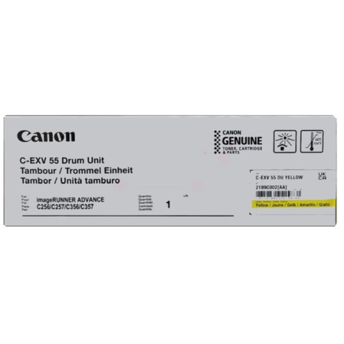 ORIGINAL CANON CEXV55 Drum Kit gelb 45.000 Seiten (2189 C 002)