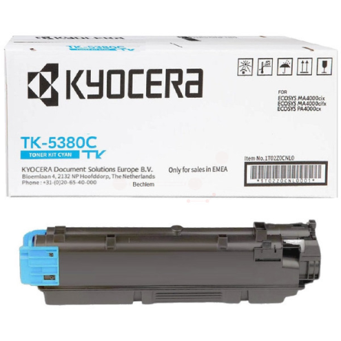 ORIGINAL KYOCERA TK5380C Toner-Kit cyan 10.000 Seiten (1T02Z0CNL0)