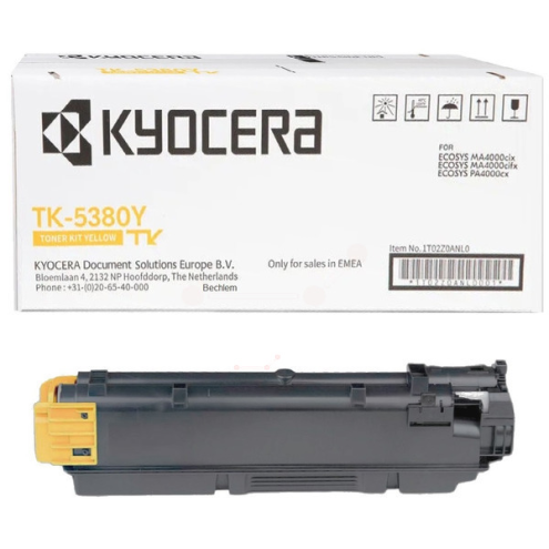 ORIGINAL KYOCERA TK5390Y Toner-Kit gelb 13.000 Seiten (1T02Z1ANL0)