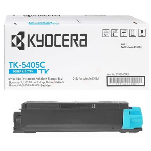 ORIGINAL KYOCERA TK5405C Toner-Kit cyan 10.000 Seiten (1T02Z6CNL0)