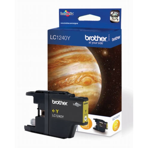 ORIGINAL BROTHER LC1240Y Tintenpatrone gelb 600 Seiten