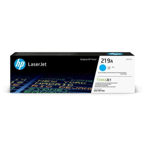 ORIGINAL HP 219A Tonerkartusche cyan 1.200 Seiten (W 2191 A)