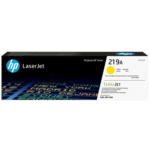 ORIGINAL HP 219A Tonerkartusche gelb 1.200 Seiten (W 2192 A)