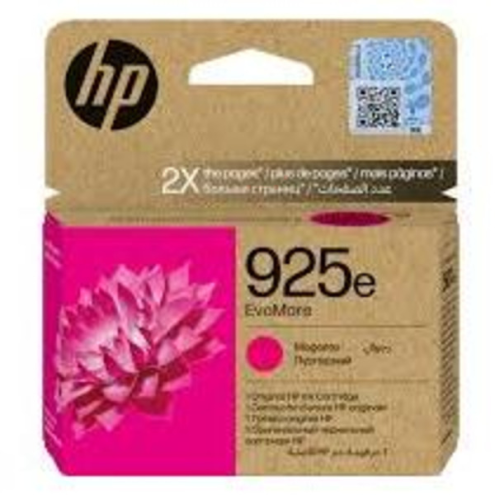 ORIGINAL HP 925E Tintenpatrone magenta EvoMore 800 Seiten (4K0W1PE)